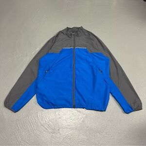 Nike Men's Windbreaker in Blue and Gray